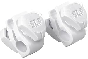 SLEEFS Football Helmet Visor Quick Clips [1 Pair of Clips + 1 Pair of Screws] - Universal Fit, Quick-Release Clips - No Tools