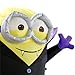 Halloween Lighted Minion Pumpkin Outdoor Inflatable Yard Decoration, 6.5 ft High x 6 ft Wide
