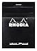 Rhodia Head Stapled Pad, No12 A7+, Dot - Black