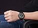 MEGIR Men's Quartz Wristwatch Luxury Fashion Chronograph Sport Business Gift for Male (Black)