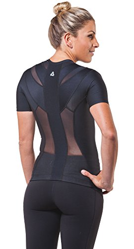 ALIGNMED Posture Shirt 2.0 Zipper for Women - Black, Medium