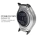 Gear S2 Watch Lugs/Connectors/Clasps, MoKo Stainless Steel Replaceable Connection Adapter Connect 20mm Watch Band for Samsung Gear S2 SM-R720 & SM-R730, Black