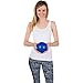 1st Place Deep Tissue Massage Ball Set- 5 Inch High Density EVA Foam Ball with Carry Bag - Doesn't Split