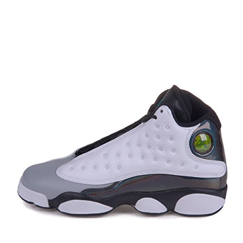 teal and black jordan 13