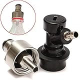 Casavidas Stainless Steel Carbonation Cap Cover Carbonator With Gas Ball Lock Disconnect Quick Connect Beer Barrel Joint