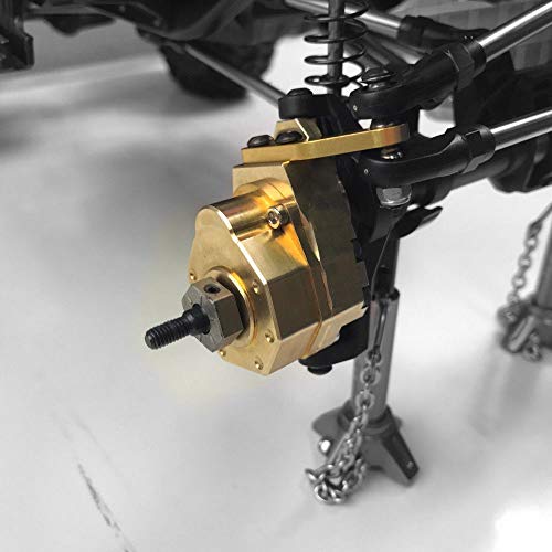 1Pair 135g Metal Brass Front Steering Knuckle Upgrade For Crawler Traxxas TRX-4