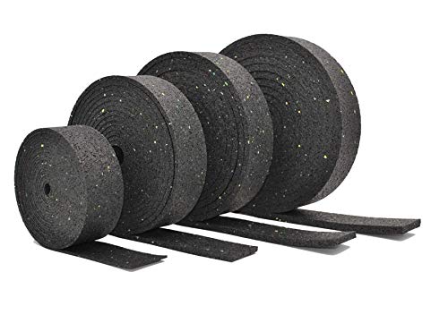 My Plast Terrassenpads Rolle - 10 m x 50 mm x 3 mm, 5 Stück