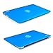 MacBook Air 11-inch Case, iXCC ® Smooth Finish Soft-Touch Plastic Hard Shell Case [2 in 1] with Keyboard Cover [Models: A1465 / A1370] - Sky Blue