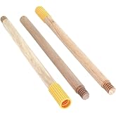 Edward Tools 42&rdquo; Extension Pole with Universal Attachment - for Painting, Cleaning, Squeegee, Duster, Window Cleaning - Wood Handle with Threaded Tip to Attach to Universal Tools