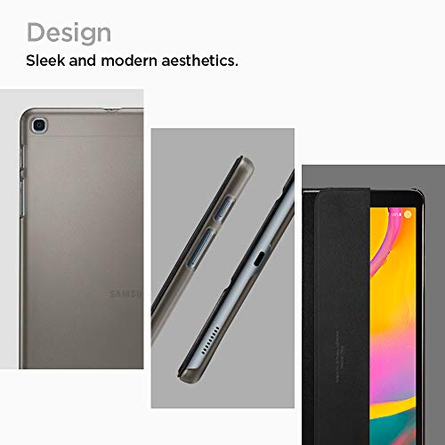 Spigen Smart Fold Compatible con Galaxy Tab A 10.1 (2019) Funda - Negro - Imagen 3