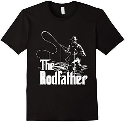 Men's The RodFather - Funny Godfather Fishing 2016 XL Black