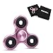 Fidget Spinner Toy Aluminium Alloy EDC Hand Spinner for Autism and ADHD Rotation Long Time Stress Relief Toys by NuoYaRen 102,pink