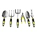 SONGMICS Garden Tool Set 6-Piece Garden Kit with Heavy Duty Cast-aluminum Heads Ergonomic Handles UGGT600