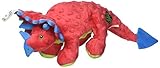 goDog Dinos Frills Squeaky Plush Dog Toy, Chew