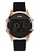 GUESS Men's Quartz Stainless Steel and Silicone Casual Watch, Color:Black (Model: U0787G2)