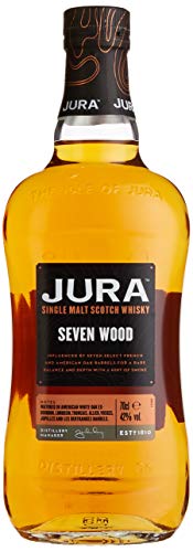 Jura SEVEN WOOD Single Malt Scotch Whisky mit Geschenkverpackung (1 x 0,7 l) – Bild 3