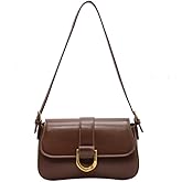 Shoulder Bag for Women Trendy Crossbody Purse Vegan Leather Handbags Clutch Hobo Bags Y2K Saddle Purses