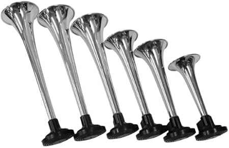 Amazon Iimono117 ミュージックホーン 6連 Dc12v エアホーン ゴッドファーザー クローム エアーホーン 12v車 専用 イベント ミュージックフォーン ホーン 車 バイク