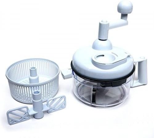 Salsa Maker Food Chopper Mixer and Blender Miracle Chopper Manual Food