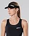 2XU Run Visor, Black/Black, One Size