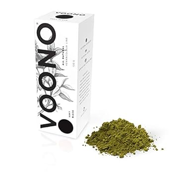 VOONO Natural Hair Colour - Henna Soft Black (Henna Weiches Schwarz)