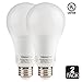 TORCHSTAR LED Dimmable 100W Equivalent A21 Bulb, Energy Star, UL-Listed, E26 Medium Base, 1600lm, 5000K Daylight, Omni-Directional LED Light Bulb for General Lighting, Pack of 2