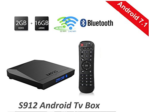 M92s amlogic s912 octa core android 7.1 tv box 2gb 16gb…