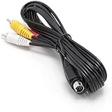 THE CIMPLE CO - 10 Pin to Composite Cable; S Video to 3 RCA, for Audio and Video; 10 DIN pin to AV | Connects to H25, C31, C41, C41-W, C51, C61, C61-K– DIRECTV and AT&amp;T Replacement Cable - 12ft