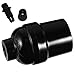 SerBion 8 Pack E26/E27 the US Standard Screw Black Light Bulb Socket, Edison Retro Pendant Lamp Holder For Lamp Bulb Socket And Fixture Replacement, 8 Pack