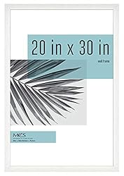 MCS Studio Gallery, White Woodgrain Frames, 20x30