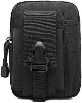 Tactical Molle Pouch EDC Belt Tactical Bag Utility Gadget fanny pack for iPhone 6S Plus (Black)
