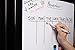 17x11 Inch Magnetic Dry Erase Board for Fridge - Refrigerator White Board - Dry Erase Magnetic White Board