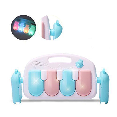 image for TOYMYTOY Fitness Bodybuilding Frame Pedal Piano Music Play Mat Blanket