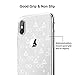 Unov Case Compatible with iPhone Xs Max Case Clear with Design Slim Protective Soft TPU Bumper Embossed Pattern Protective 6.5 Inch (Death Hallows)