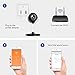 Security Camera,1080P HD WiFi Smart Home 5V 1A DC Power Supply,2.4Ghz Indoor Surveillance System,Night Vision,2-Way Audio and MicroSD Slot for Pet/Baby/Nanny/Office Monitor with iOS, Android App