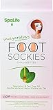 Foot Sockies Spearmint and Tea Tree Oil 2 Pair of Slipper-style Foot Masks
