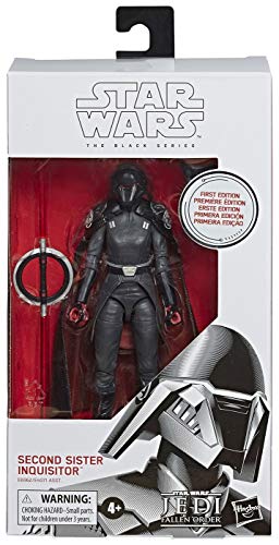 DisneyHasbro Star Wars The Black Series Rise of Skywalker 6-inch First Edition- Limited White Box Second Sister Inquisitor Figure Figure