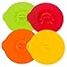 Silicone Cup Lid Set of 4 Food Grade Safety magukaba-, Reusable, Sealed Lid, Coffee & Tea
