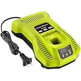 Energup Replacement Ryobi P117 Dual Chemistry Charger Li-ion & Ni-cad Ni-Mh Battery Charger 12V 18V MAX for Ryobi One+ Plus Battery P100 P102 P103 P105 P107 P108 1400670 P117 P118 Ryobi Charger
