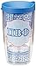 Tervis Fraternity - Pi Beta Phi Geometric Tumbler with Wrap and Blue Lid 16oz, Clear
