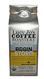 Lucy Jo's Coffee, Organic Brainstorm, Low Acid, Ground 12 oz