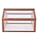 Giantex Garden Portable Wooden Cold Frame Greenhouse Raised Flower Planter Protection (35.4