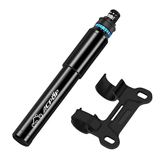 Racing Portable Bike Pump ,Fits Presta & Schrader, 150 PSI Mini Bicycle Tire Pump