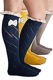 Bow Boot Socks Women's Lace Crochet Boot Socks by Modern Boho