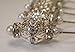 Package of 5 Pearl and Crystal Bouquet Accent Pins - Jewelry for Your Bouquet!