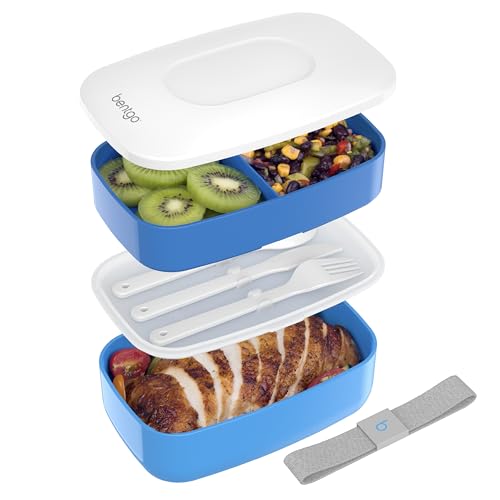 Bentgo All-in-One Lunchbox, stapelbar, Blau