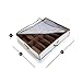 Smart Design Underbed 12 Compartment Shoe Organizer Storage Bag - Holds 12 Pairs of Shoes - Heavy Duty Durable Material - Home Organization (30 x 6 Inch) [Beige]