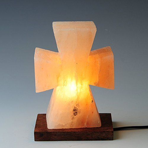 Airblasters 7-8lb cross model himalayan salt lamp