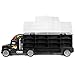 Best Choice Products 29-Piece Kids 2-Sided Transport Car Carrier Semi Truck Toy w/ 18 Cars, 28 Slots - Multicolor