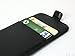 Cellet Vertical Flip Case with Card Slots for Apple iPhone 5/5S - Black